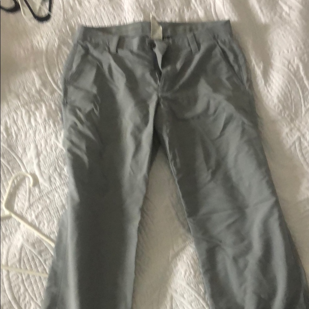 Under armour golf pants , grey